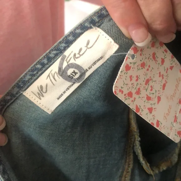 Free People denim mini. - Picture 5 of 5
